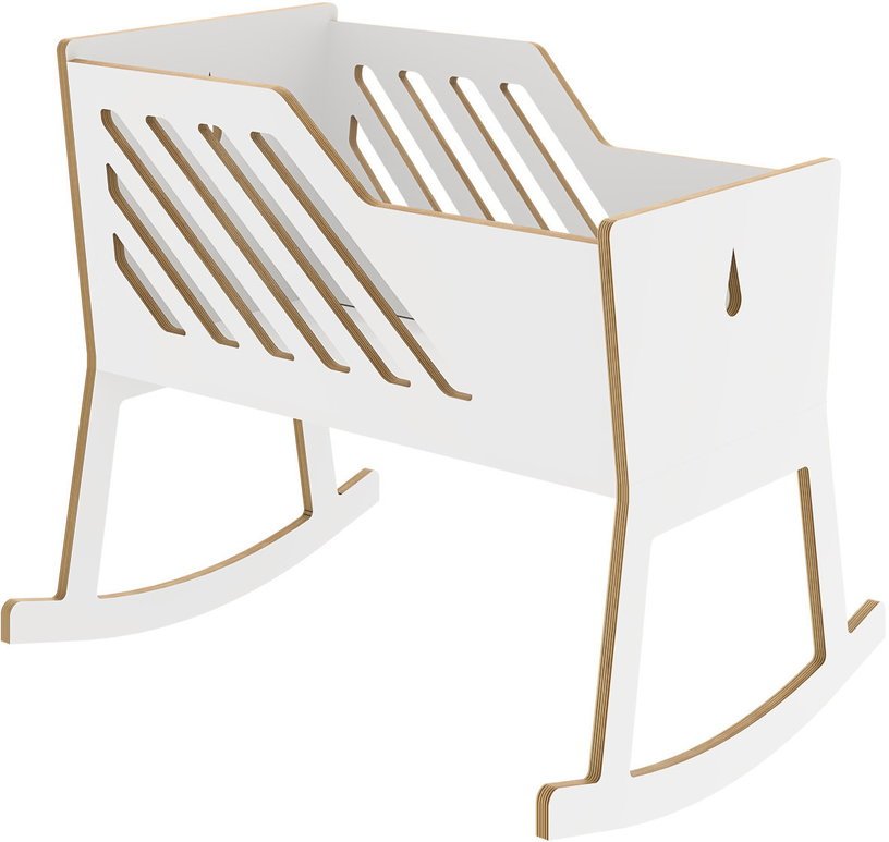 Berceau blanc Tuli - Nuki Shop - The Cool Republic