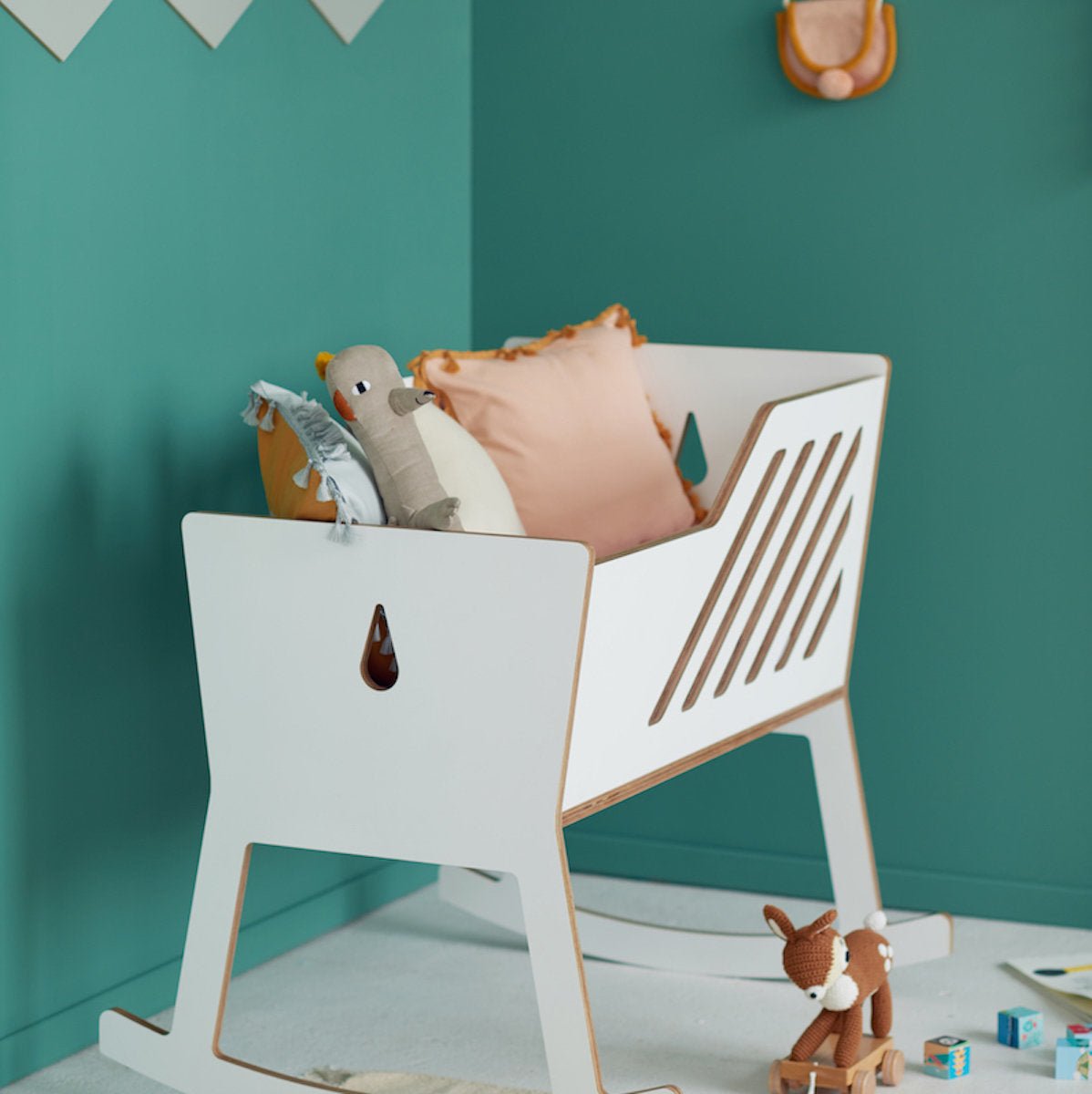 Berceau blanc Tuli - Nuki Shop - The Cool Republic