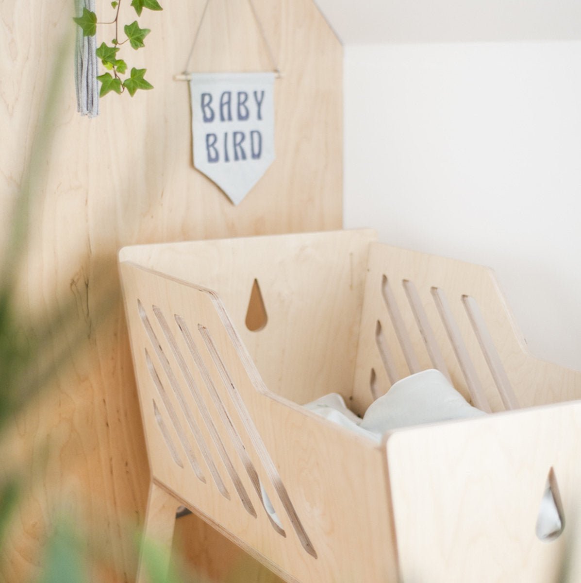 Berceau gris Tuli - Nuki Shop - The Cool Republic
