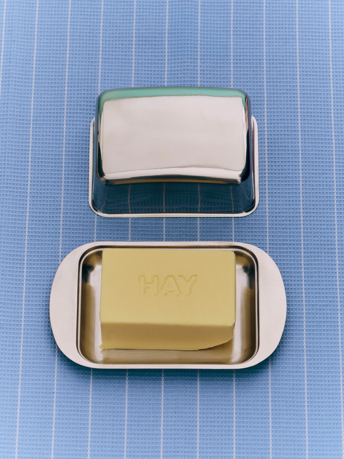 Beurrier en acier inoxydable 17x10,5x5cm Essentiel - Hay - The Cool Republic