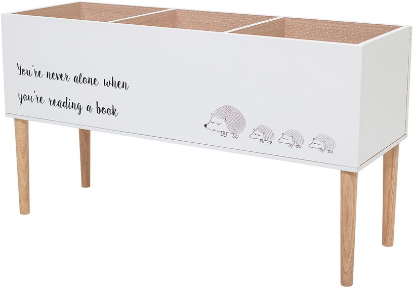 Bibliothèque blanche pour enfant en bois - Bloomingville mini - The Cool Republic