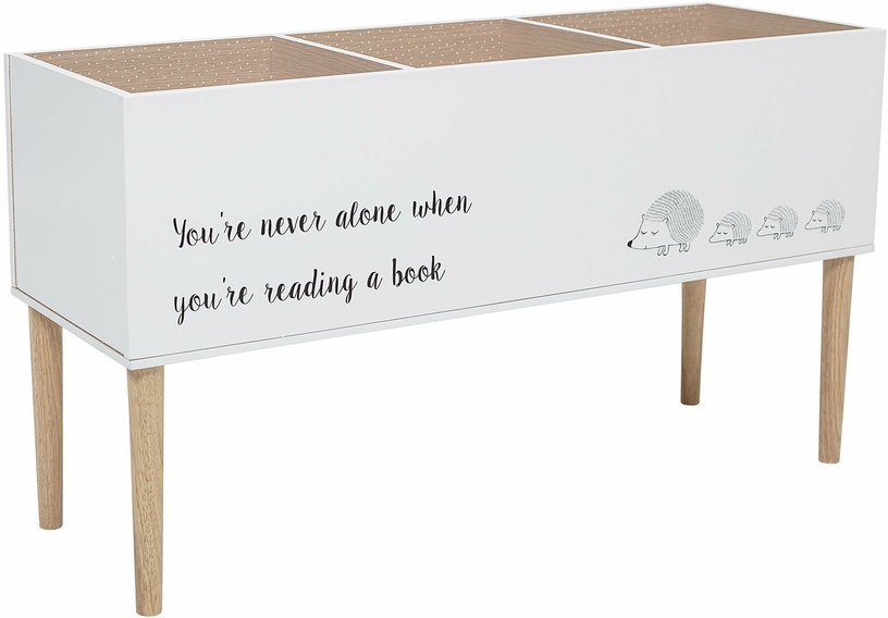 Bibliothèque blanche pour enfant en bois - Bloomingville mini - The Cool Republic