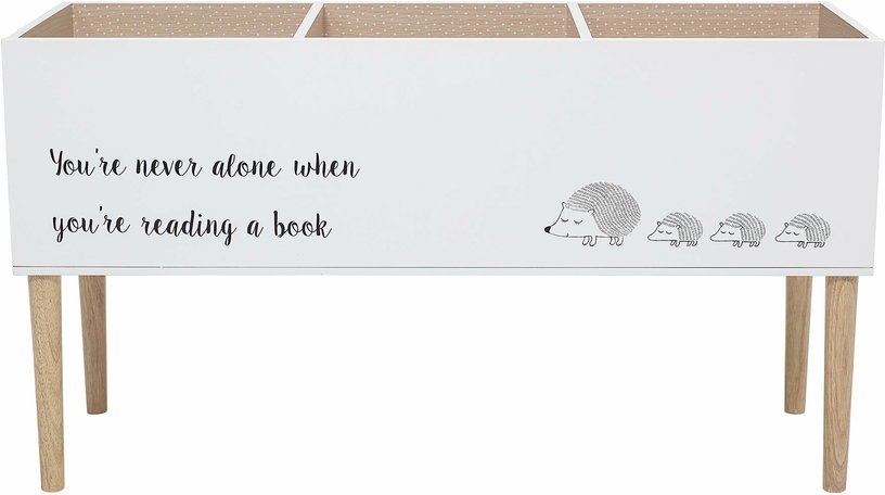 Bibliothèque blanche pour enfant en bois - Bloomingville mini - The Cool Republic
