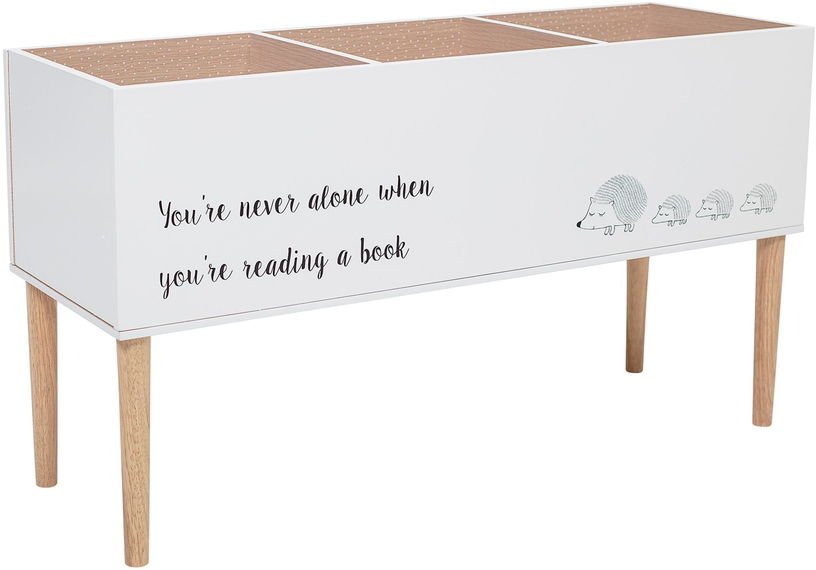 Bibliothèque blanche pour enfant en bois - Bloomingville mini - The Cool Republic