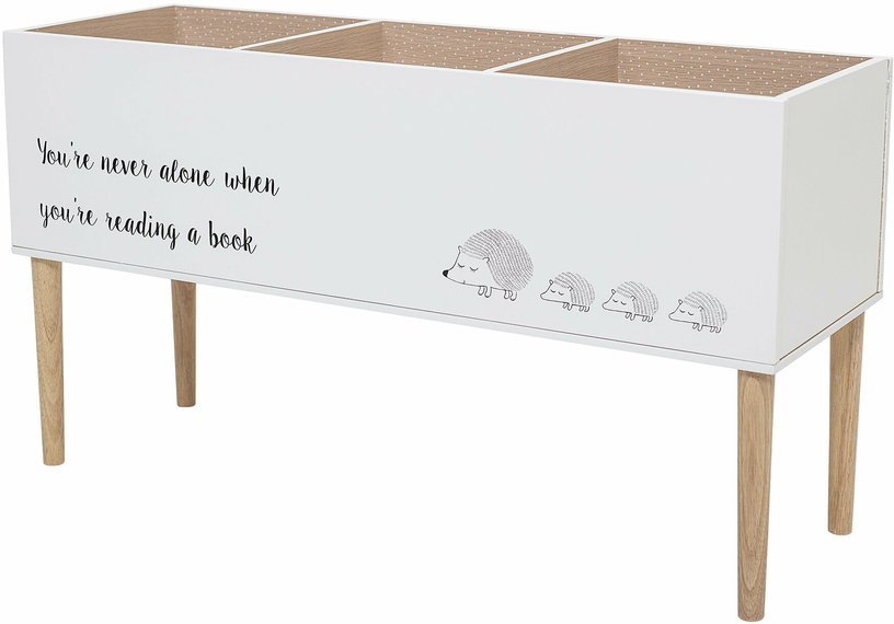 Bibliothèque blanche pour enfant en bois - Bloomingville mini - The Cool Republic