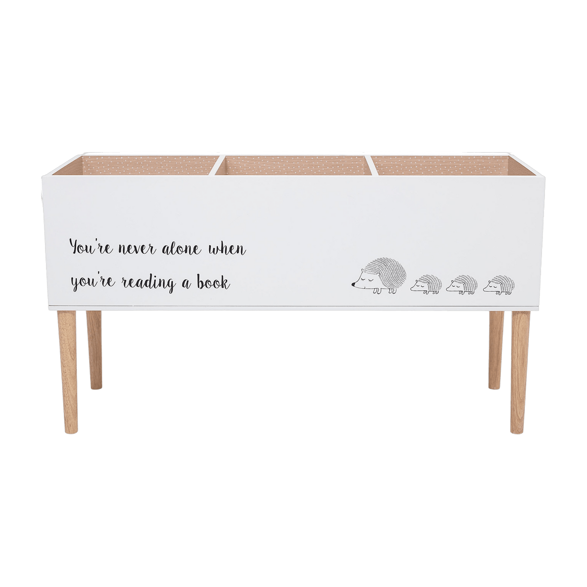 Bibliothèque blanche pour enfant en bois - Bloomingville mini - The Cool Republic