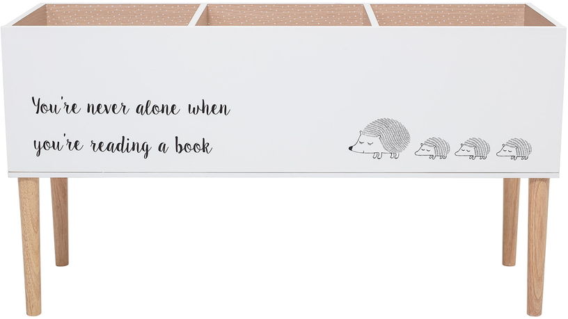 Bibliothèque blanche pour enfant en bois - Bloomingville mini - The Cool Republic