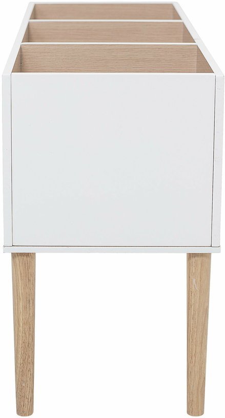 Bibliothèque blanche pour enfant en bois - Bloomingville mini - The Cool Republic