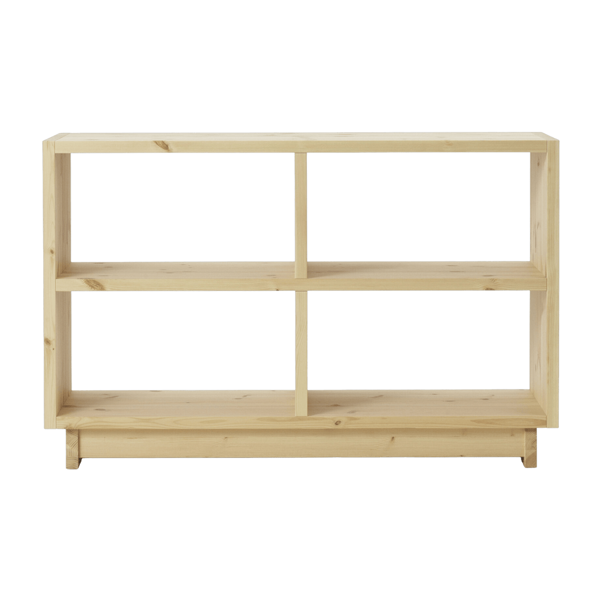 Bibliothèque en bois de pin 123 x 80 cm Medium FYR - Normann Copenhagen - The Cool Republic