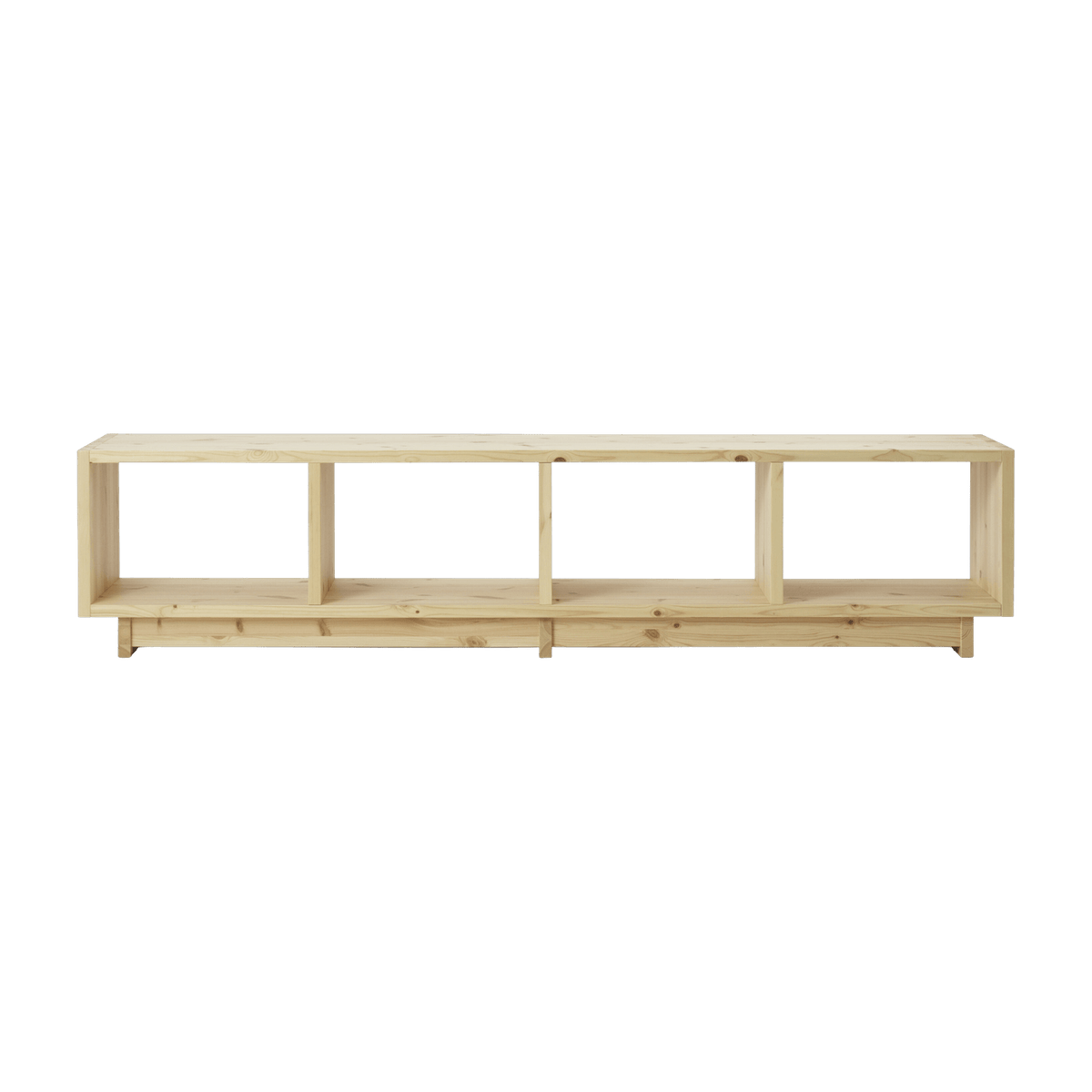 Bibliothèque en bois de pin 220 x 50,5 cm Low FYR - Normann Copenhagen - The Cool Republic