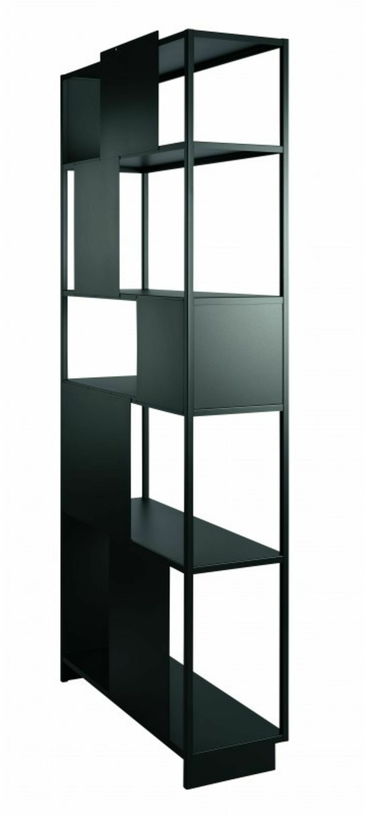 Bibliothèque en métal noir 120 cm Arlequin - Resistub - The Cool Republic