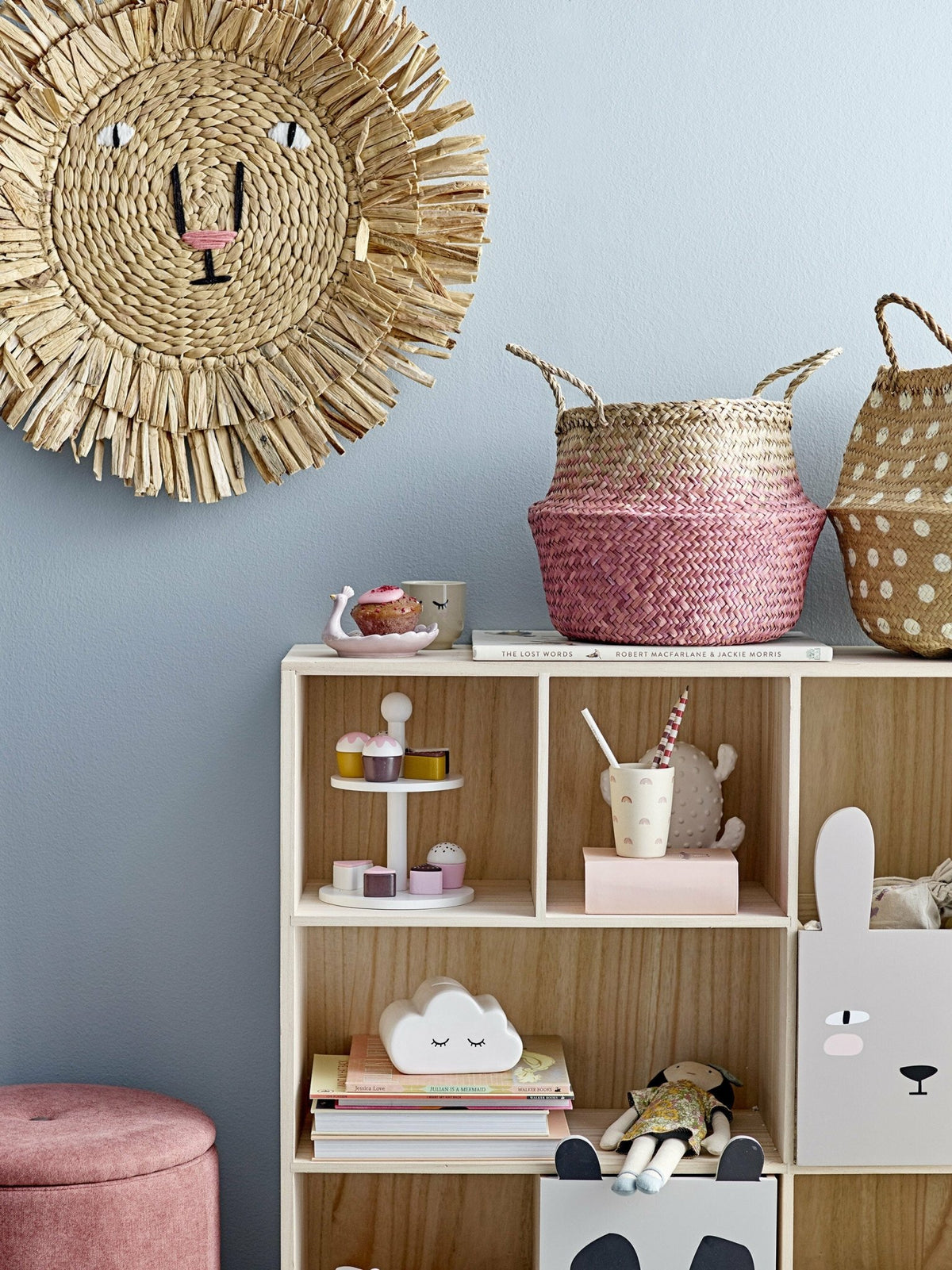 Bibliothèque pour enfant en bois Calle - Bloomingville mini - The Cool Republic