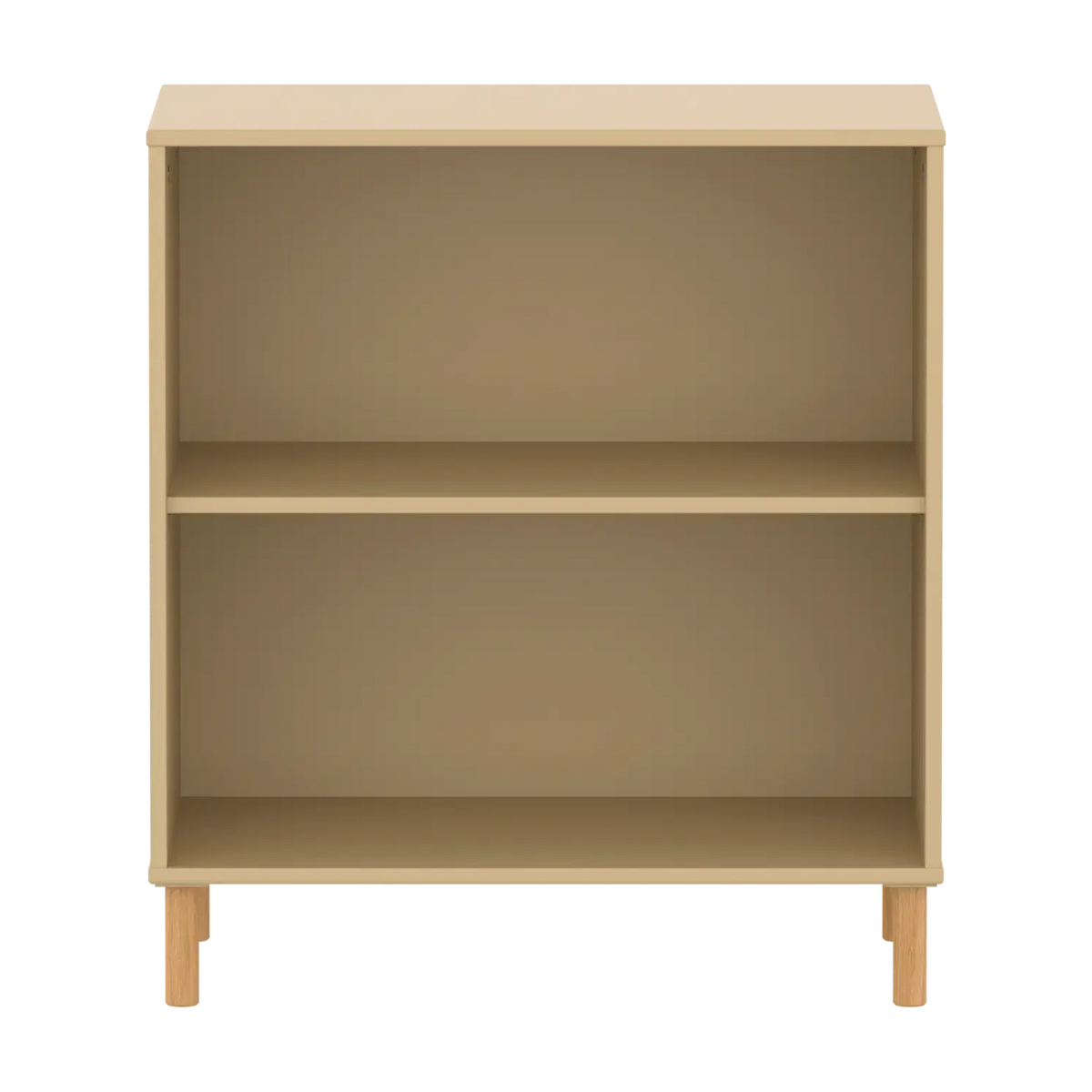Bibliothèque sur pieds en bois beige 75,4x45,2x83,9cm Saga - Flexa — vue 2