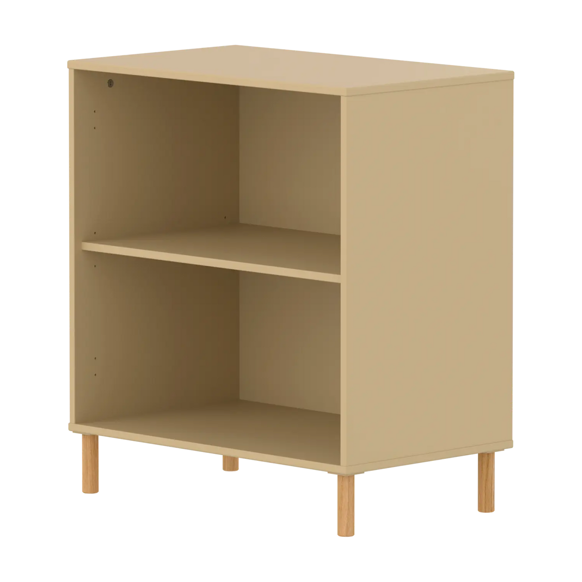 Bibliothèque sur pieds en bois beige 75,4x45,2x83,9cm Saga - Flexa