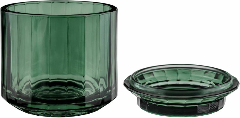 Bocal à coton en verre vert Vision - Mette Ditmer - The Cool Republic