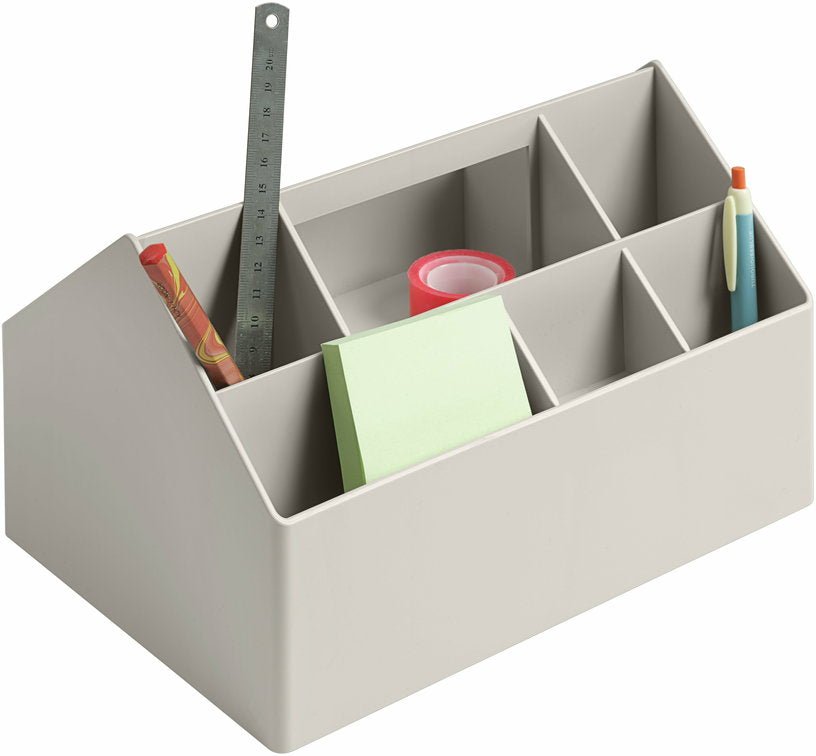 Boîte à outils en plastique recyclé grise Sketch - Muuto - The Cool Republic