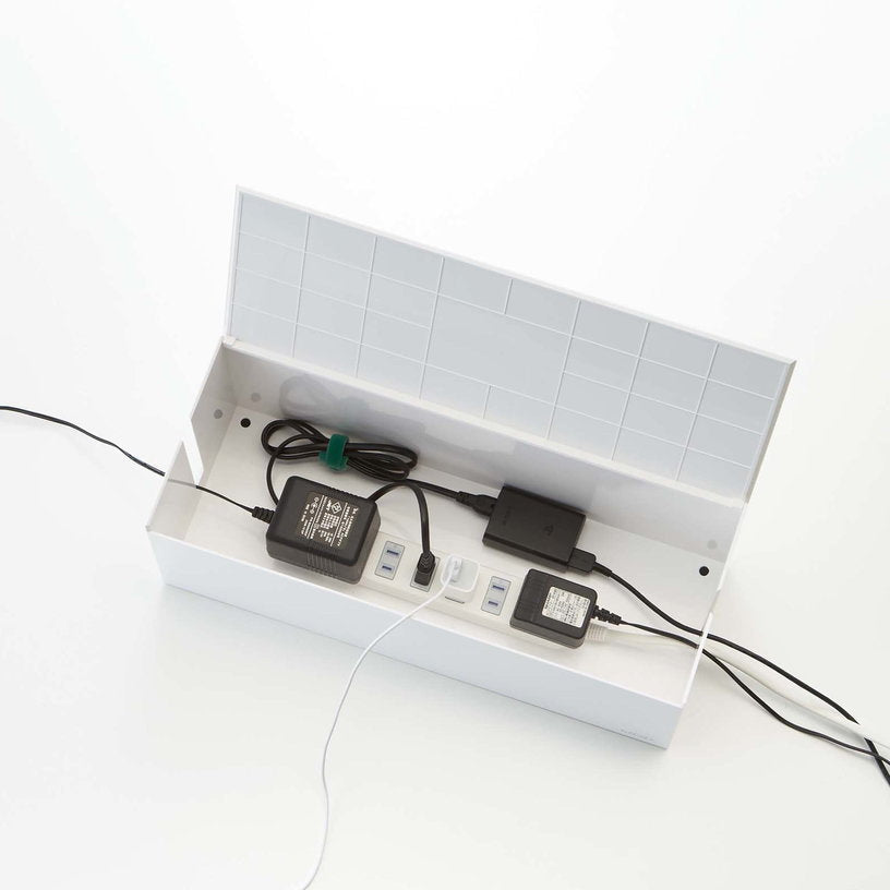 Boîte cache câble blanche Web - Yamazaki - The Cool Republic