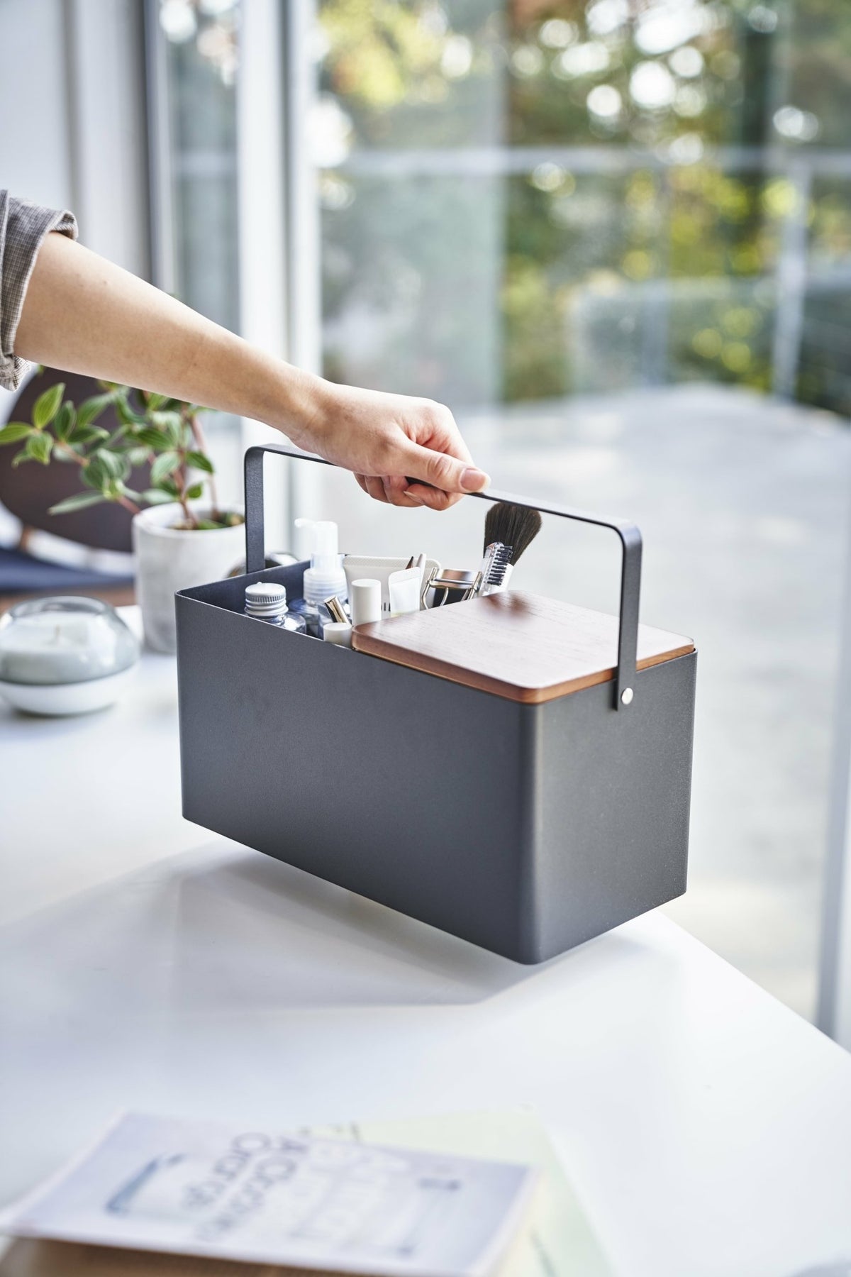 Tower Black Makeup Box - Yamazaki - The Cool Republic