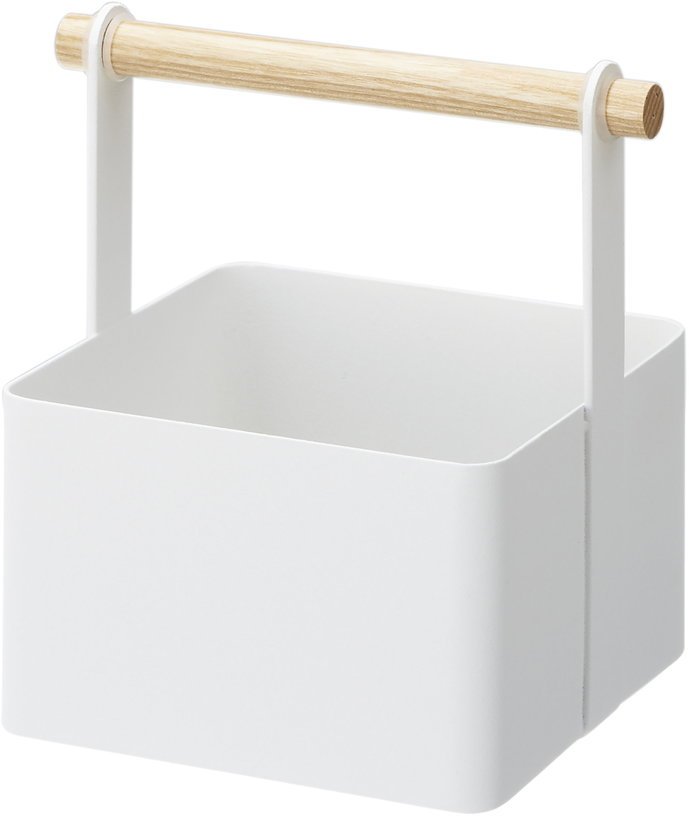Boîte de rangement blanche 16 cm Tosca - Yamazaki - The Cool Republic