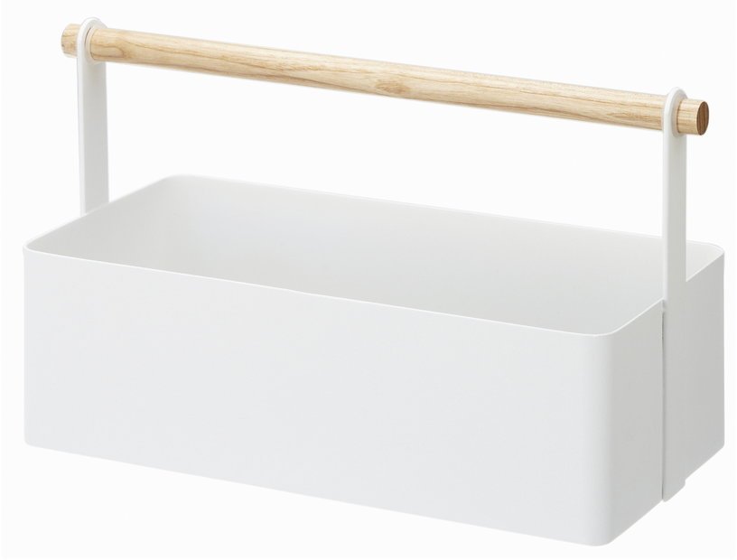 Boîte de rangement blanche 29 cm Tosca - Yamazaki - The Cool Republic