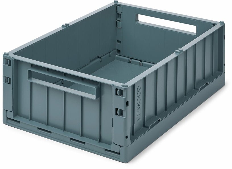 Boite de rangement bleu baleine Weston Storage Box - Liewood - The Cool Republic