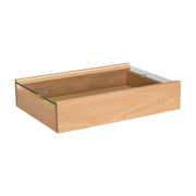 Boîte de rangement en bois de chêne naturel 42x30x9cm Senri - Hübsch