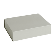 Boîte de rangement en carton grise 33 x 25 cm Colour S - HAY - The Cool Republic