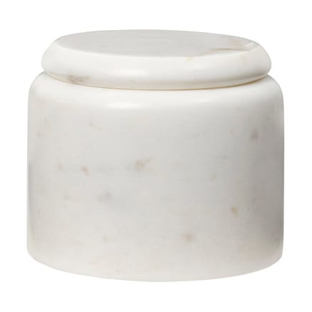 Boîte de rangement en marbre blanc 10x8cm Hedvig - Broste Copenhagen