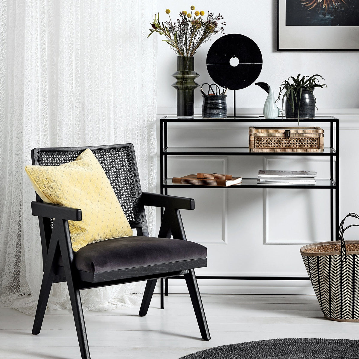 Boite de rangement en rotin - Nordal - The Cool Republic