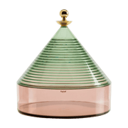 Boite de rangement vert et rose Trullo - Kartell - The Cool Republic
