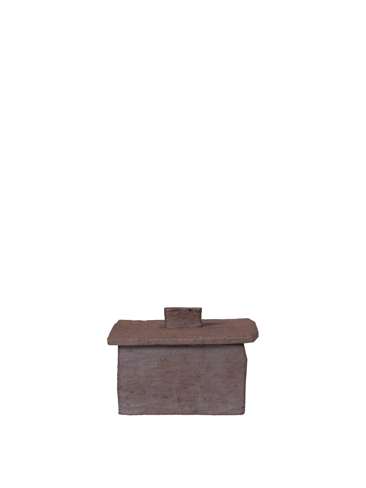 Boîte en grès marron 19 x 12 x 13 cm Rume - Ferm Living - The Cool Republic