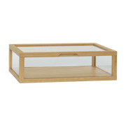 Boite rectangulaire en chêne naturel 40x30 cm View - Hübsch - The Cool Republic