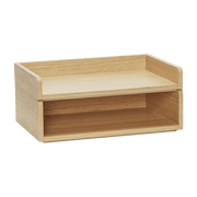 Boîte rectangulaire en mdf naturel 33x22cm Afour - Hübsch - The Cool Republic