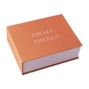 Boite rose orangée Small Things Box - Printworks - The Cool Republic