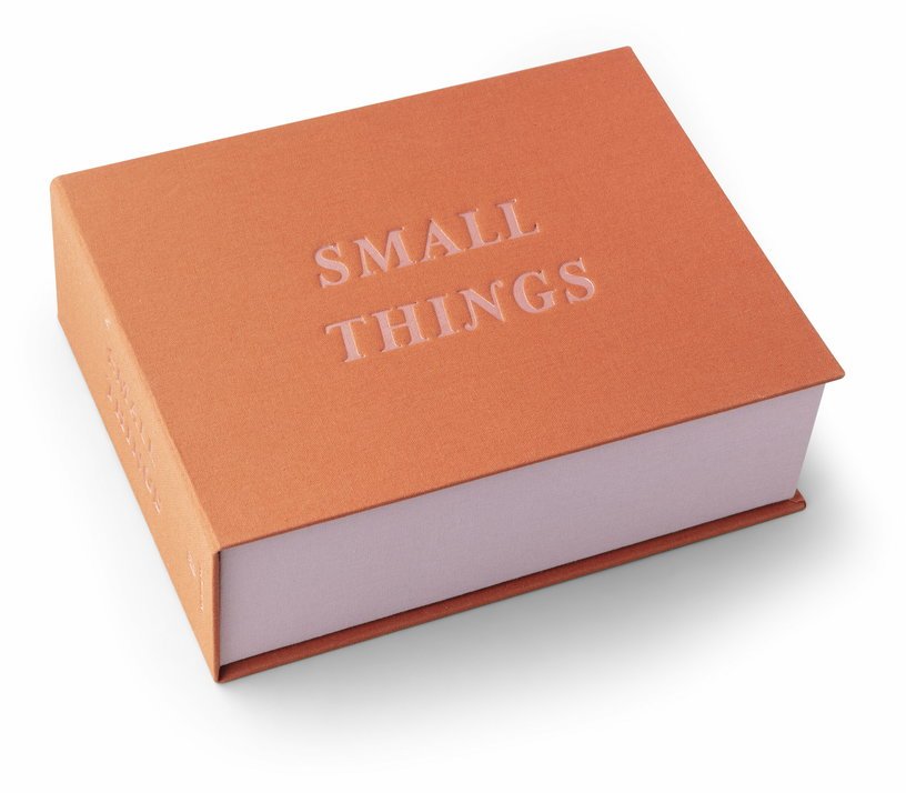 Boite rose orangée Small Things Box - Printworks - The Cool Republic