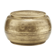 Boîtes de rangement avec couvercle Linna Brass - House Doctor - The Cool Republic