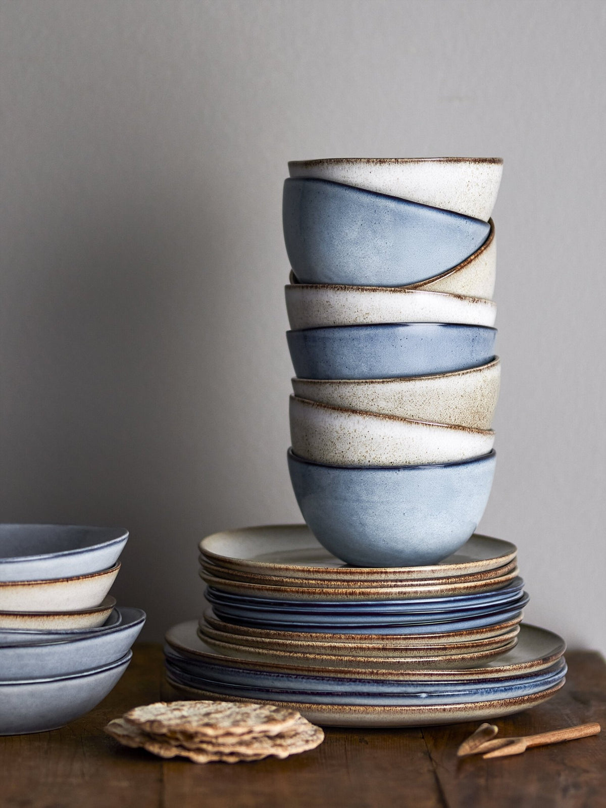 Bol 15 cm bleu Sandrine - Bloomingville - The Cool Republic