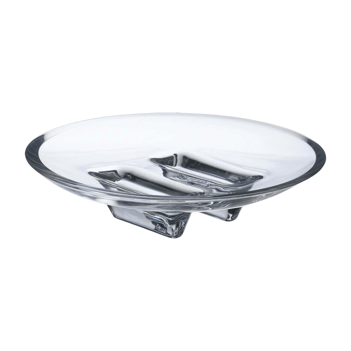 Silhouette Footed Bowl - Nude Glass - The Cool Republic