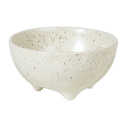 Bol à pieds en grès crème 11 cm Nordic Vanilla - Broste Copenhagen - The Cool Republic