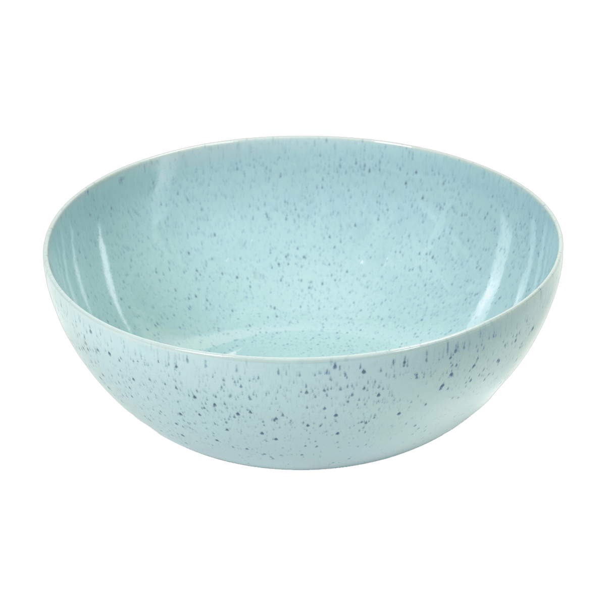 Sky blue stoneware salad bowl 27 cm - Serax - The Cool Republic