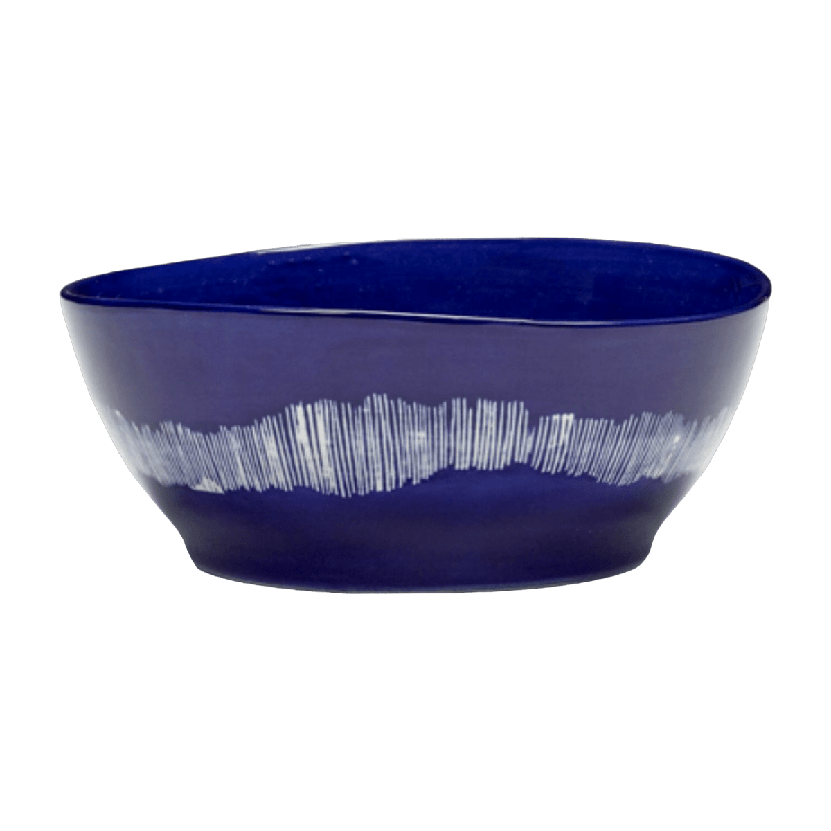 Bol bleu 17 cm Stripes Feast - Serax - The Cool Republic
