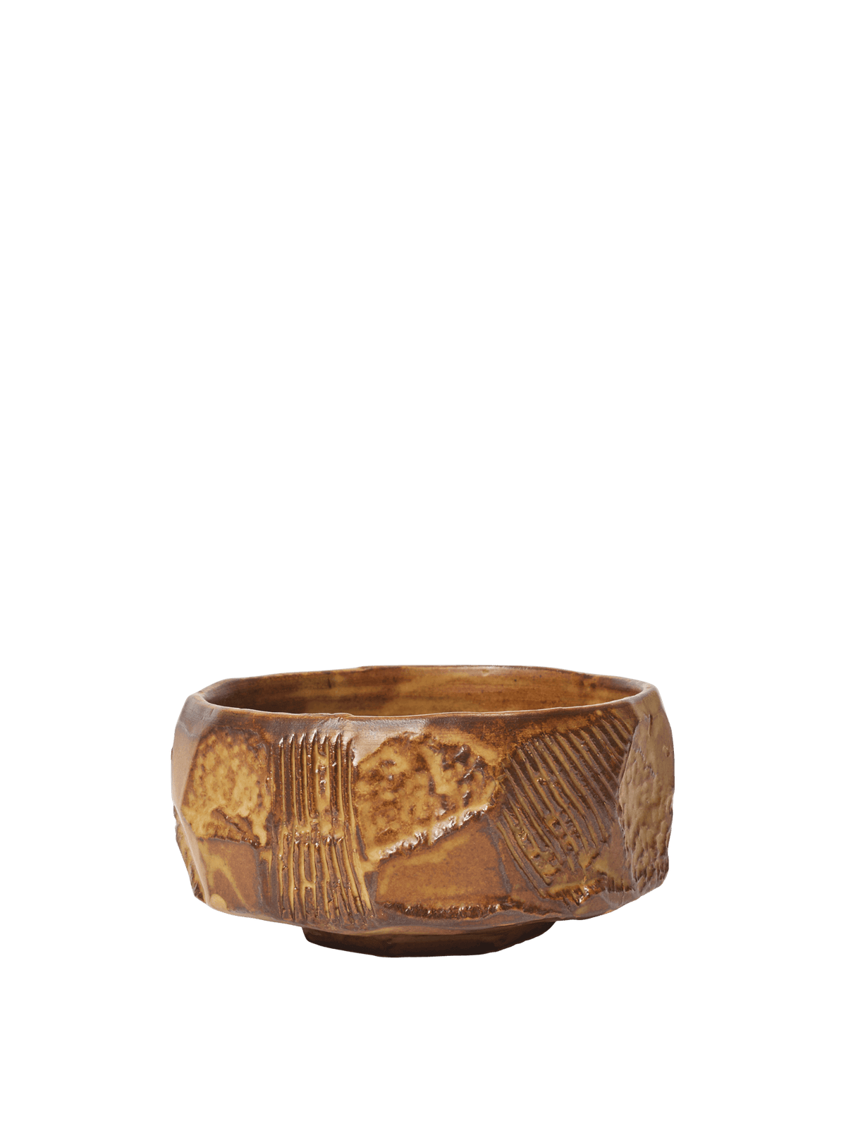 Bol de service en céramique marron 13 x 13 x 7 cm Toky - Ferm Living - The Cool Republic