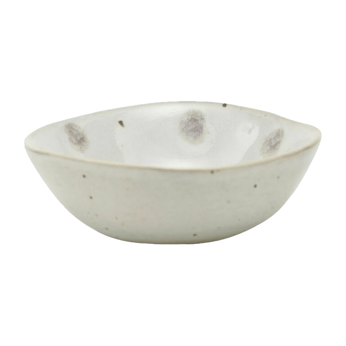 Dots Bowl White With Green Dots - House Doctor - The Cool Republic