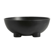 Bol en aluminium noir rond Aspo - Nordal - The Cool Republic