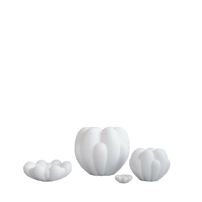 Bol en céramique blanc mini Bloom Tray - 101 Copenhagen - The Cool Republic