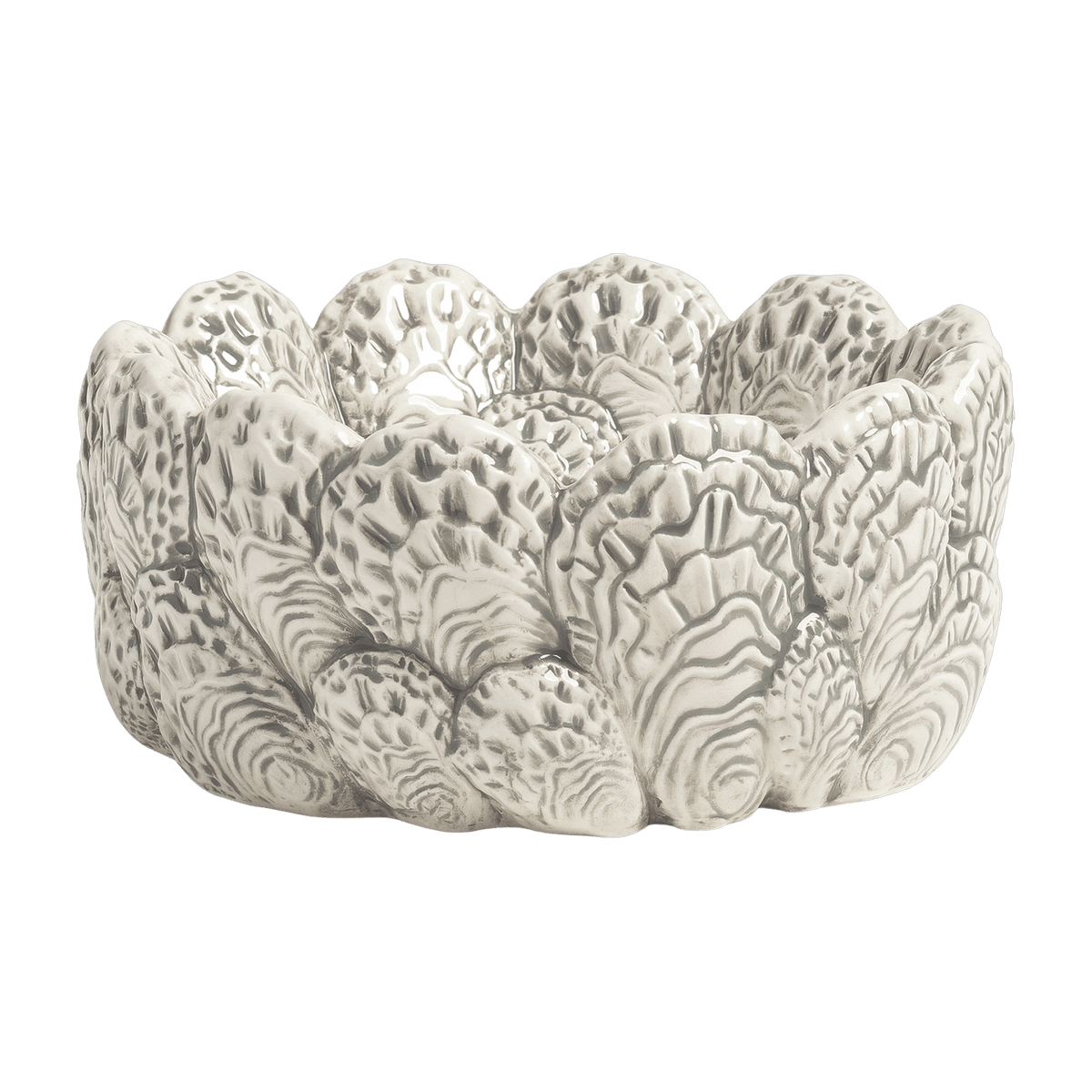 Bol en dolomite gris 19 cm Oyster - &Klevering - The Cool Republic