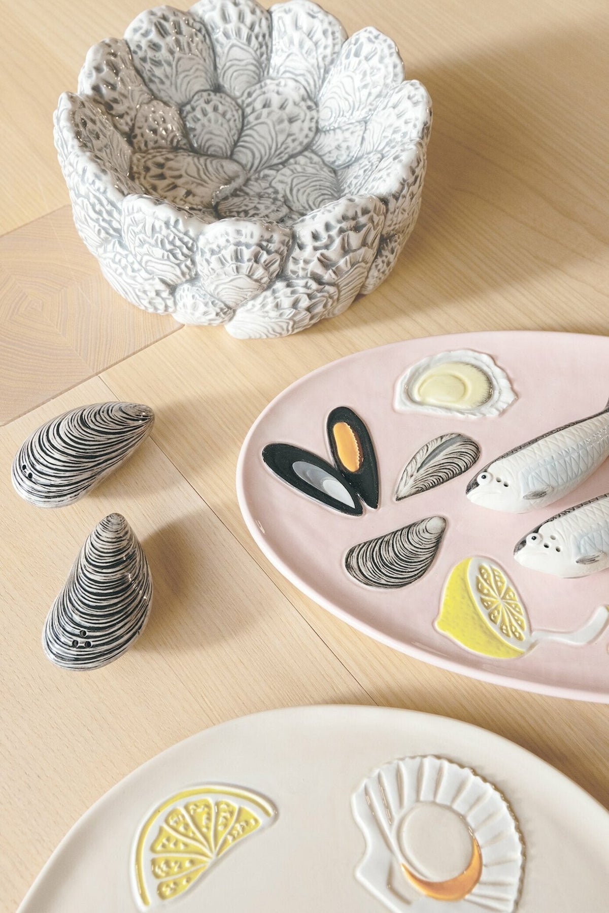 Bol en dolomite gris 19 cm Oyster - &Klevering - The Cool Republic