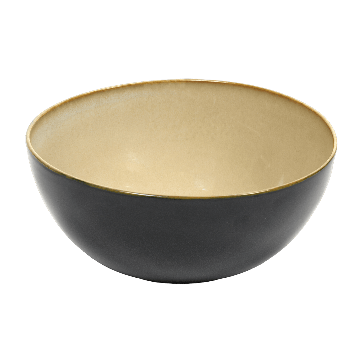 Bol en grès noir et beige 15 cm - Serax - The Cool Republic