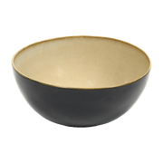 Bol en grès noir et beige 15 cm - Serax - The Cool Republic