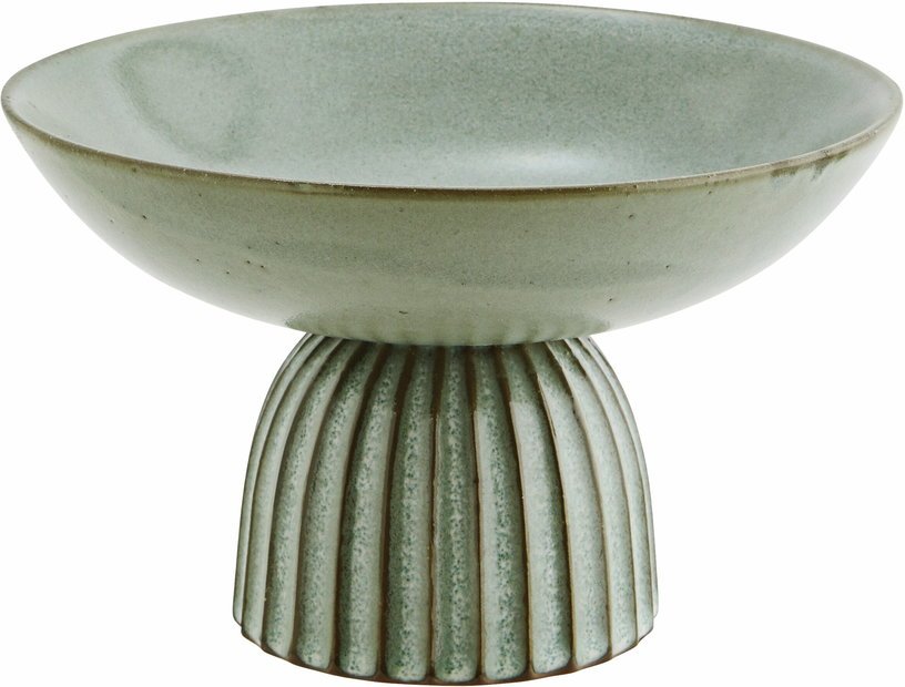 Bol en grès sur pied 24 x 15 cm - Madam Stoltz - The Cool Republic